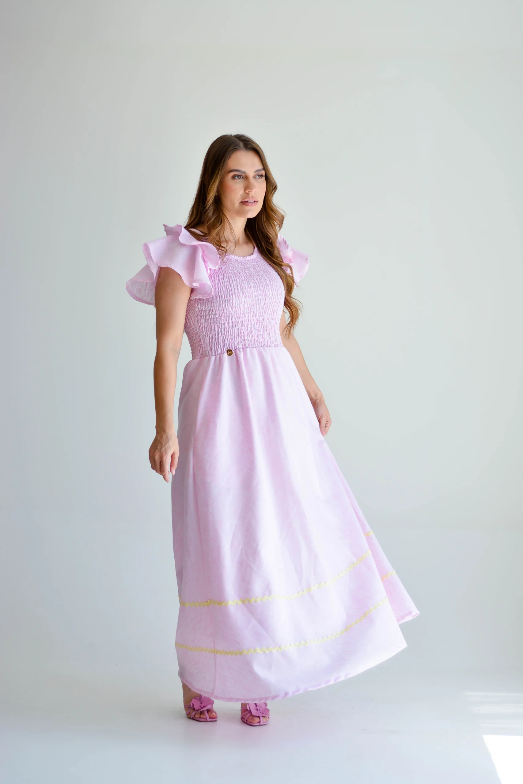 Vestido Janice Rosa