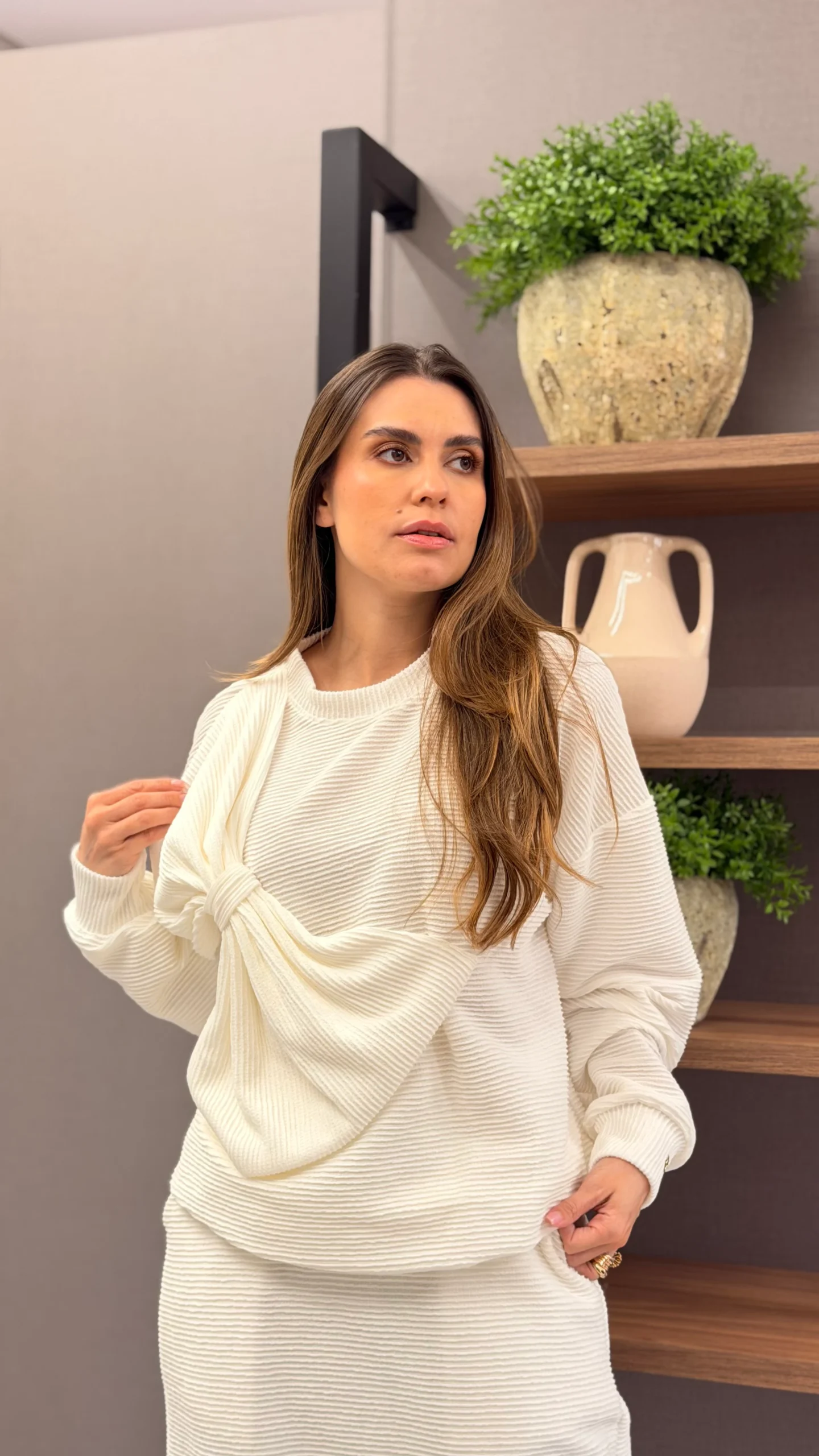 Conjunto Zenilda Off White