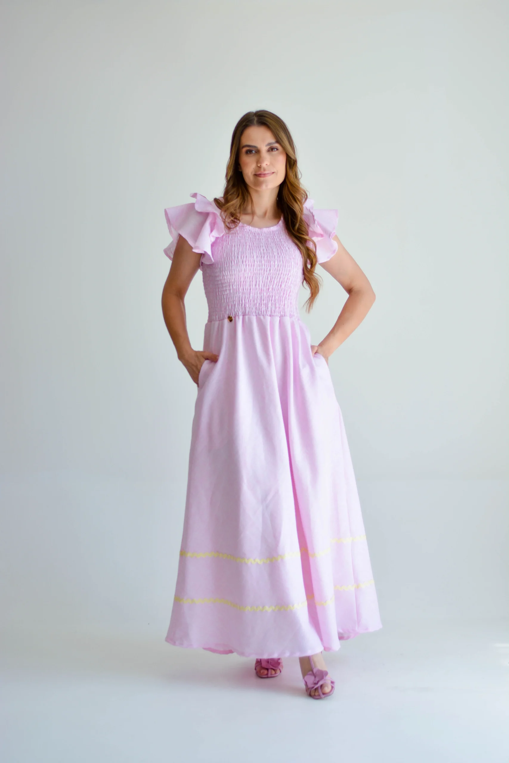 Vestido Janice Rosa