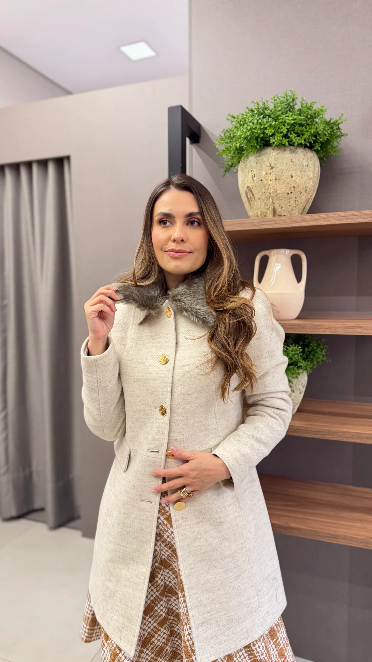 Casaco Gilmara Off White