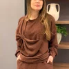 Conjunto Zenilda Marrom