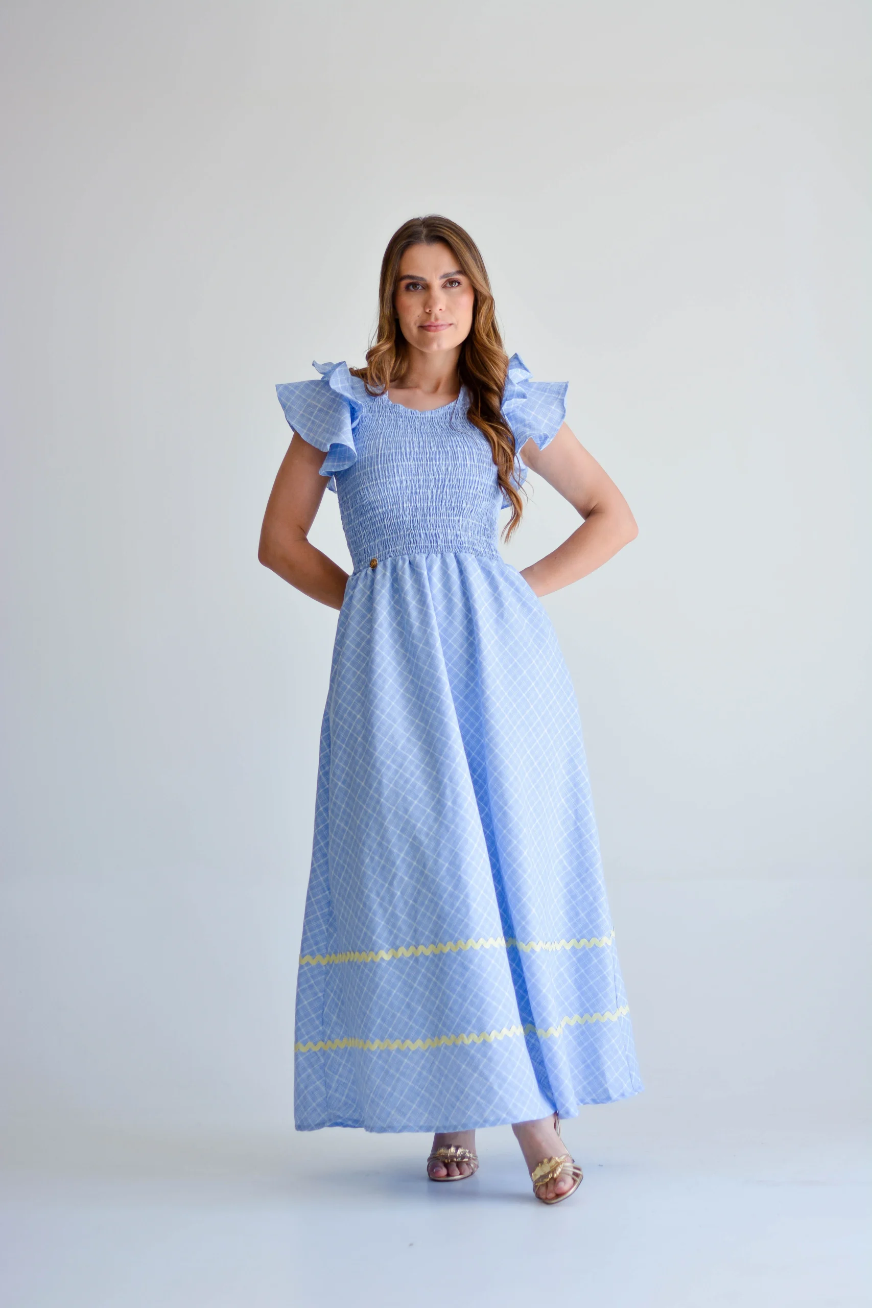 Vestido Janice Azul