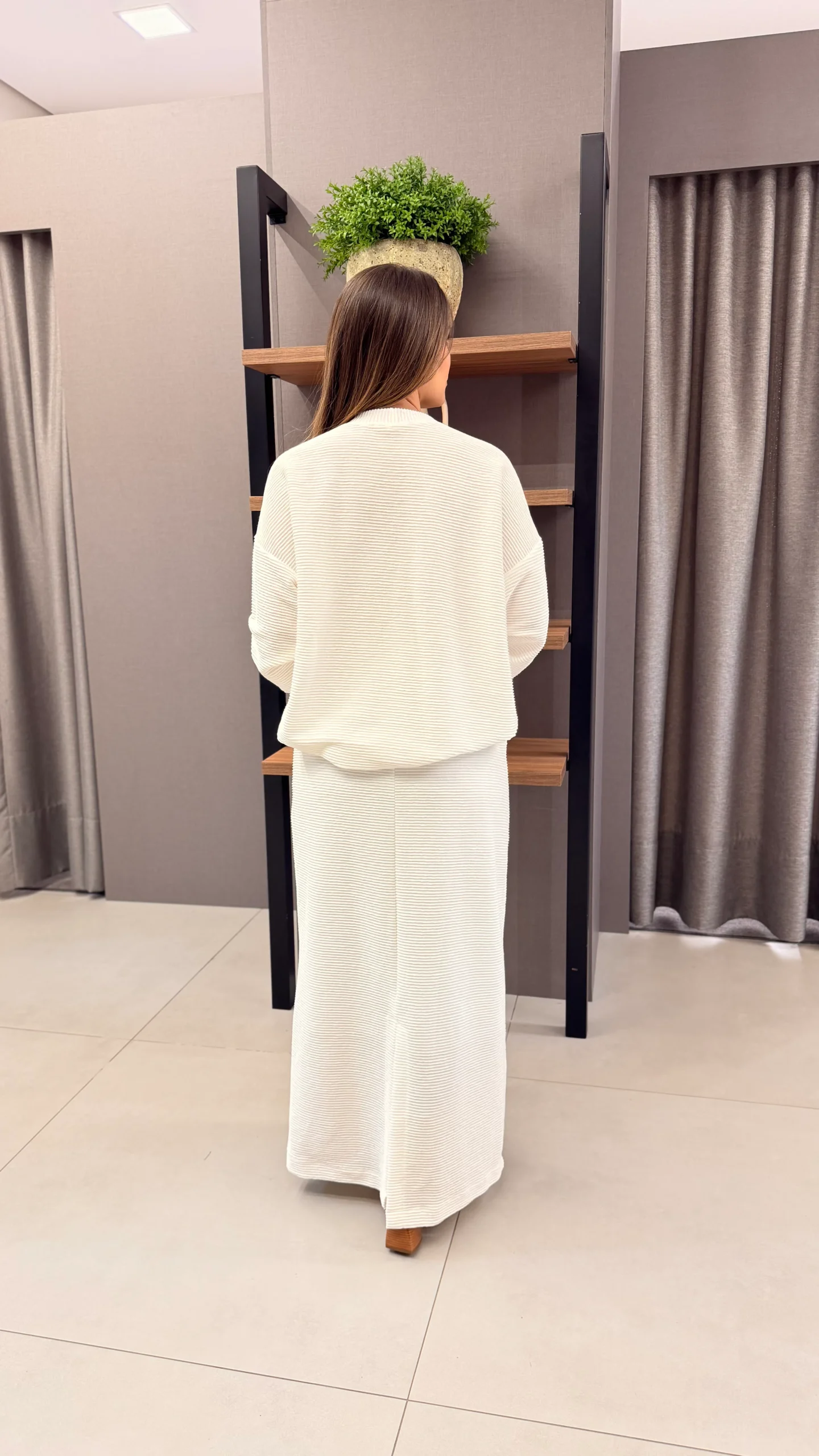 Conjunto Zenilda Off White