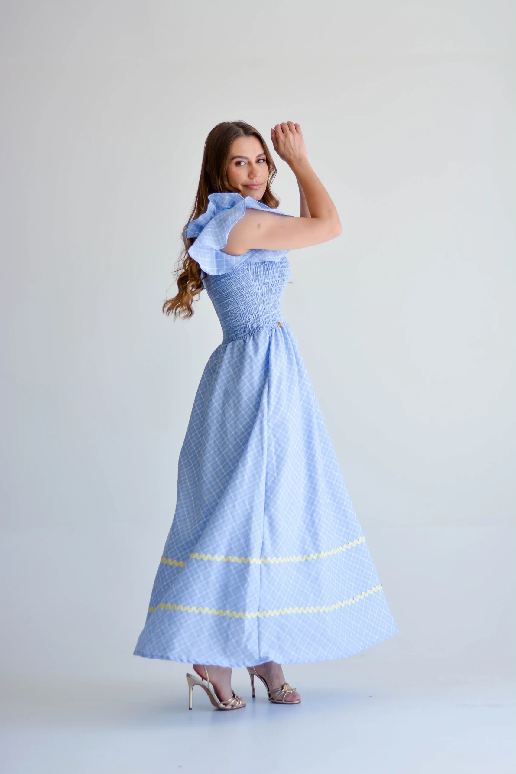 Vestido Janice Azul