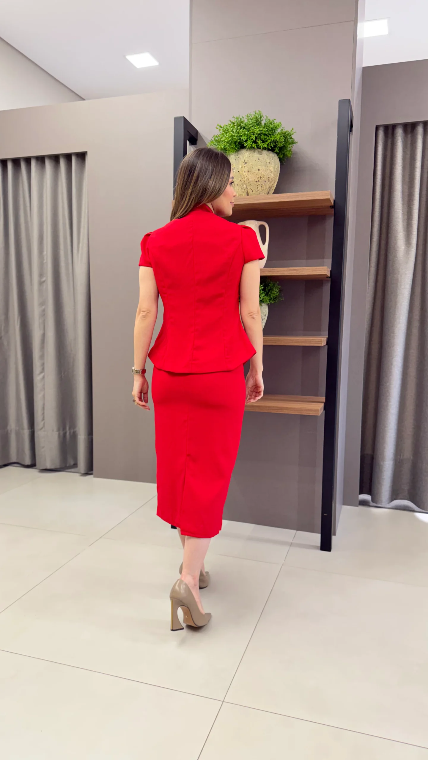 Conjunto Nádia Vermelho