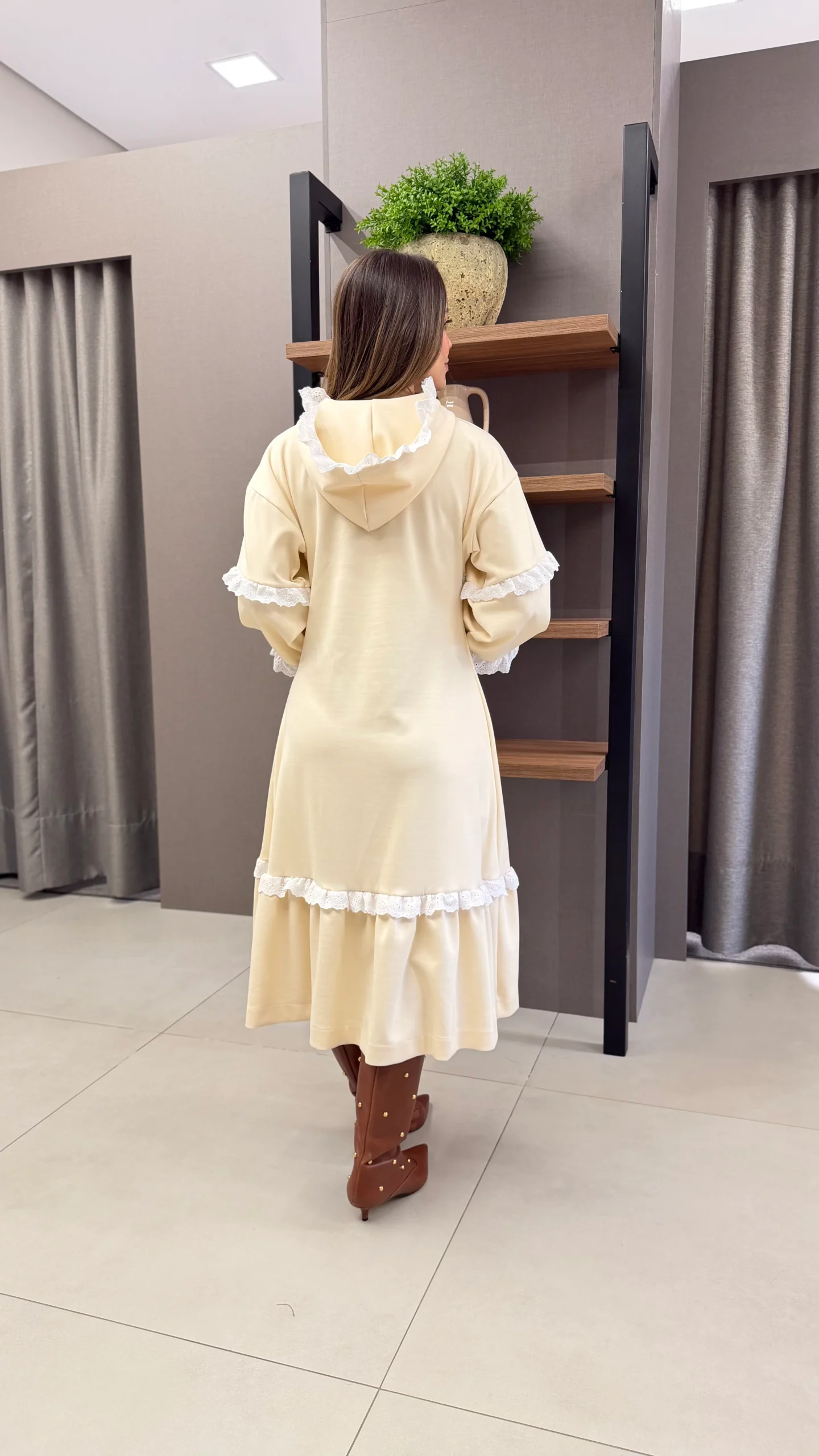 Vestido Graziele Off White
