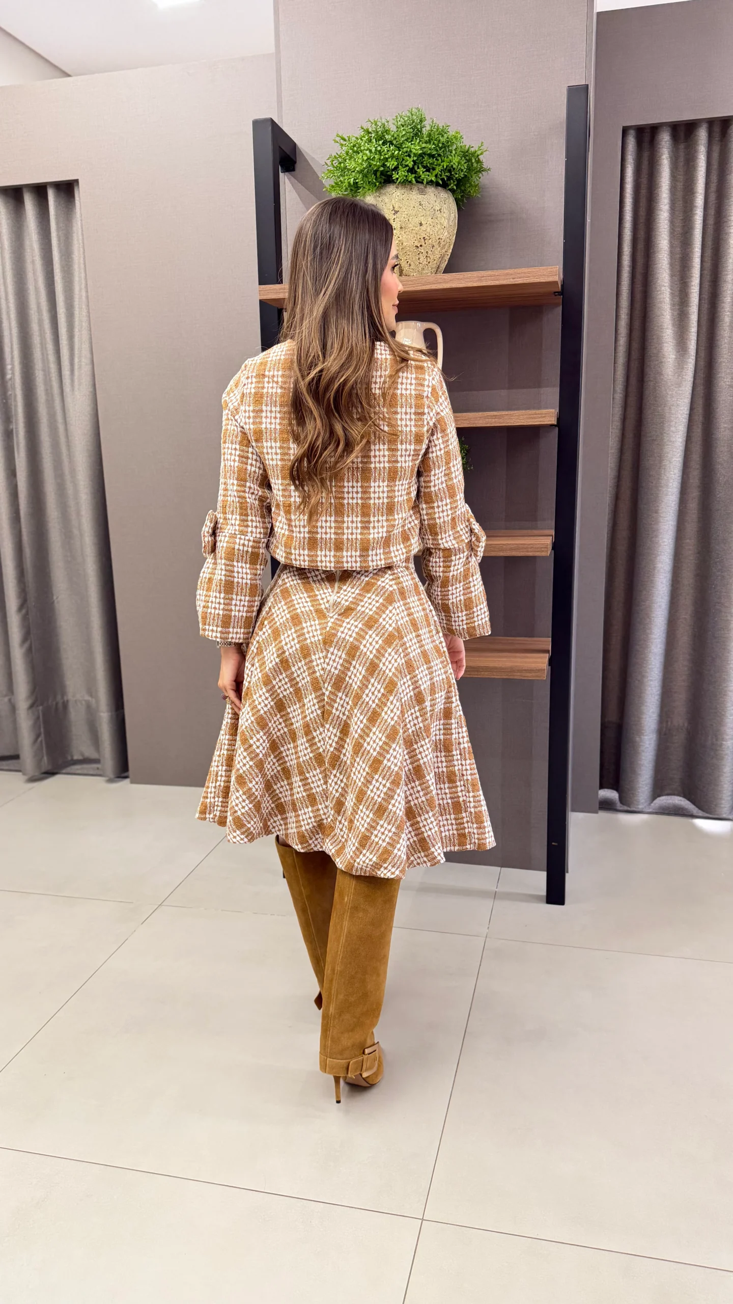 Conjunto Sandy Doce De Leite