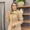 casaco gilmara bege