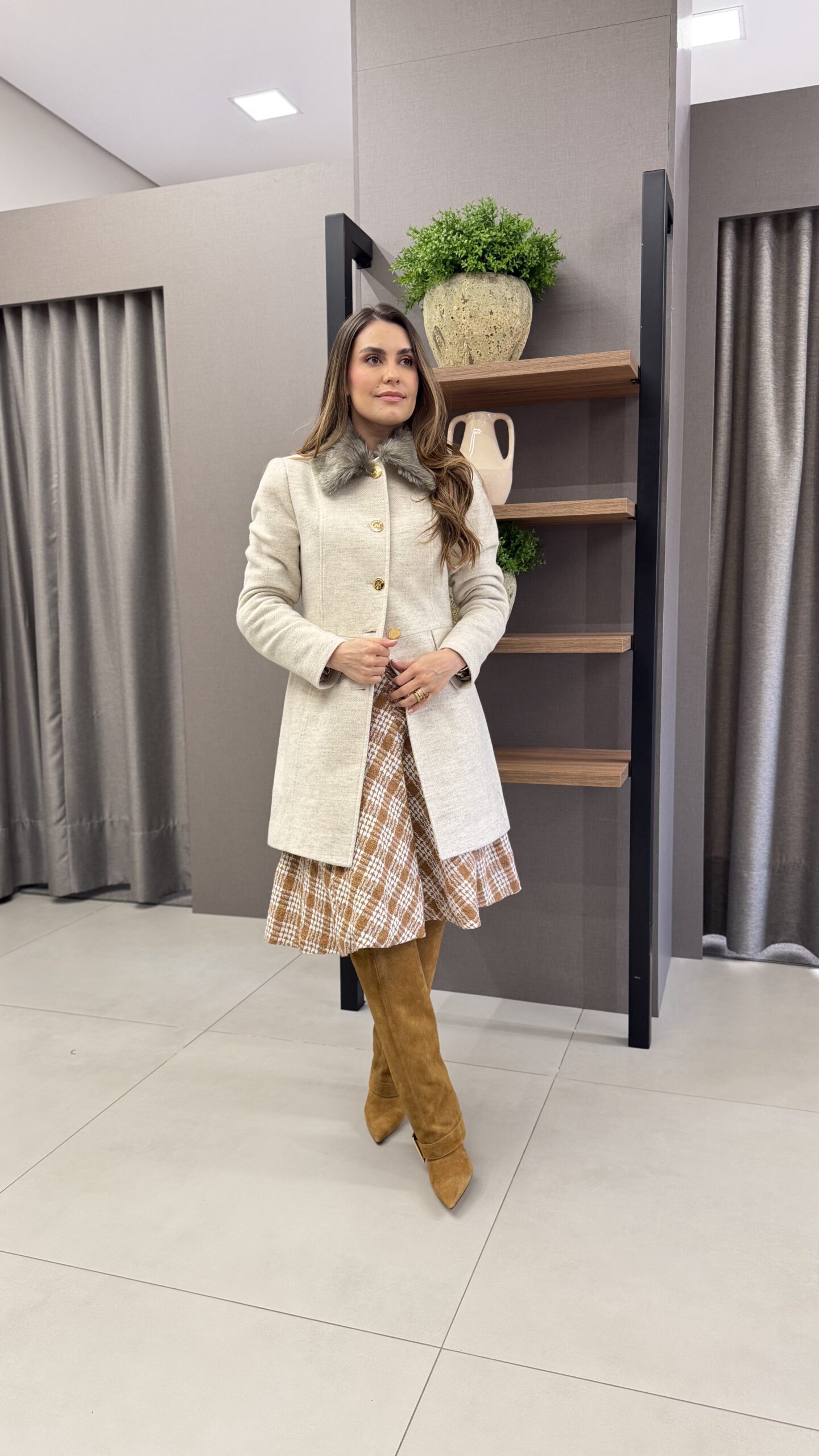 casaco gilmara off white