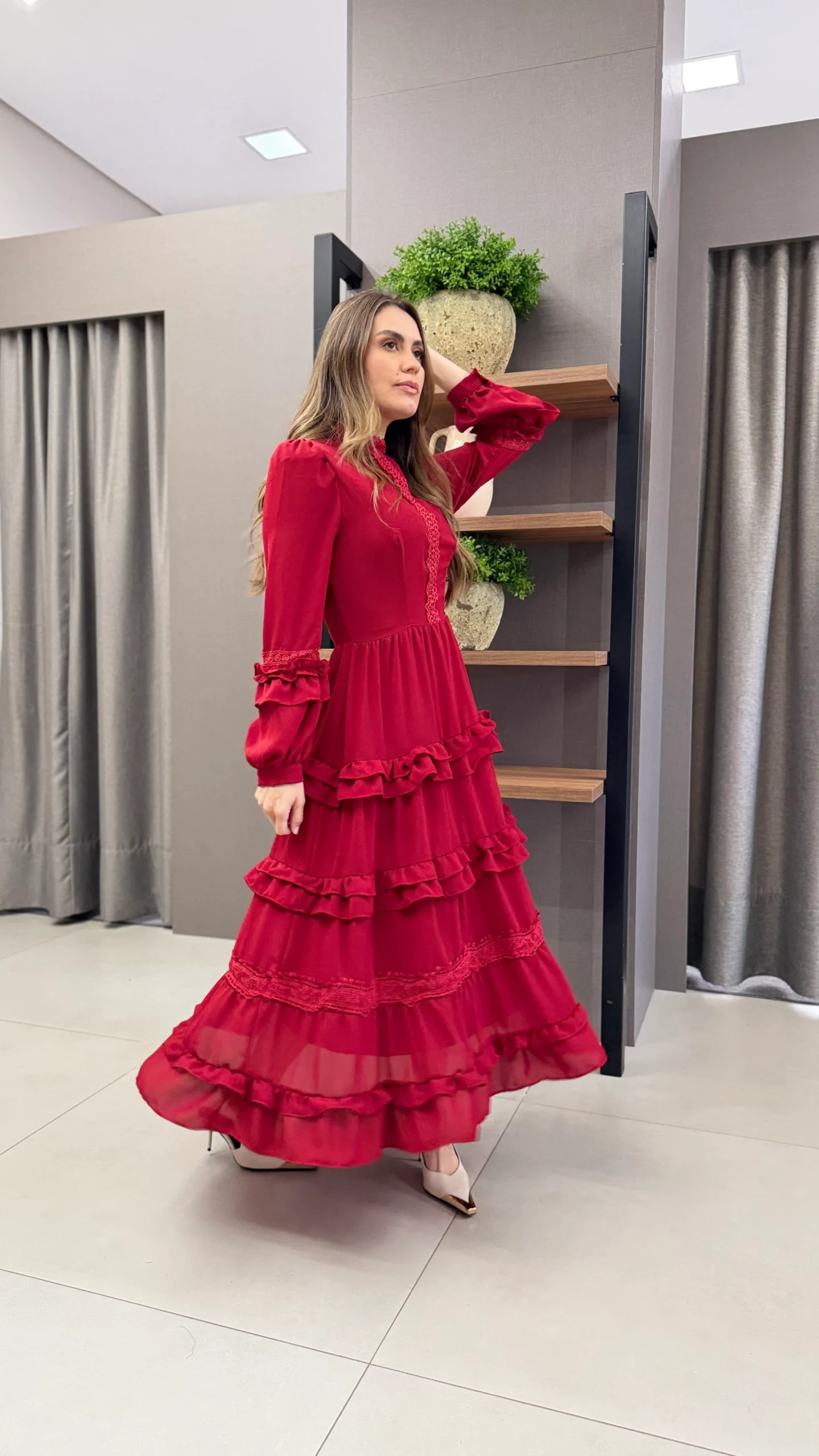 Vestido Amanda Vermelho
