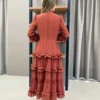 Vestido Amanda Marrom