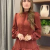 Vestido Amanda Marrom